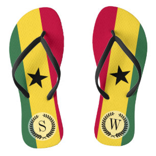 Flagge von Ghana Flip Flops