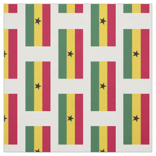 Flagge von Ghana Stoff