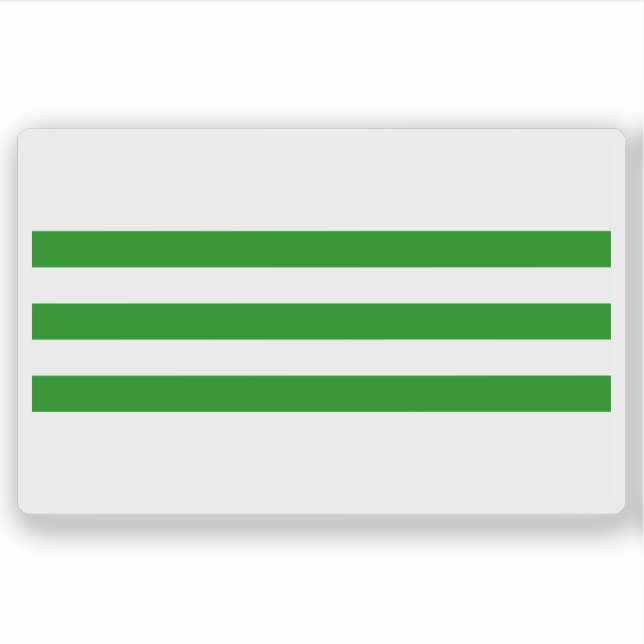 Flagge von Għaxaq, Malta Aufkleber (Vorderseite)