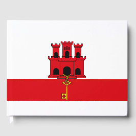 Flagge von Gibraltar Gästebuch