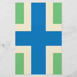 Flagge von Gloucestershire (Landkreis des Vereinig Briefpapier