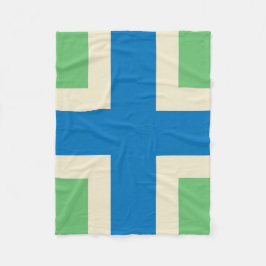 Flagge von Gloucestershire (Landkreis des Vereinig Fleecedecke