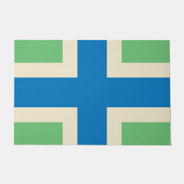 Flagge von Gloucestershire (Landkreis des Vereinig Fußmatte