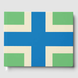 Flagge von Gloucestershire (Landkreis des Vereinig Gästebuch