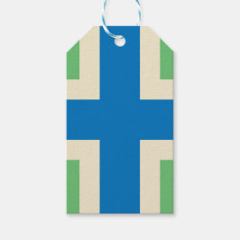 Flagge von Gloucestershire (Landkreis des Vereinig Geschenkanhänger