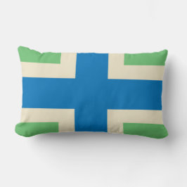 Flagge von Gloucestershire (Landkreis des Vereinig Lendenkissen