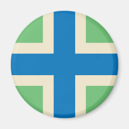 Flagge von Gloucestershire (Landkreis des Vereinig Magnet