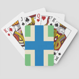 Flagge von Gloucestershire (Landkreis des Vereinig Spielkarten