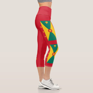 Flagge von Grenada Capri Leggings