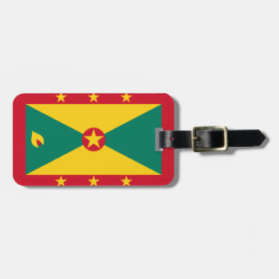 Flagge von Grenada Easy ID Persönlich Gepäckanhänger