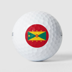 Flagge von Grenada Golfball