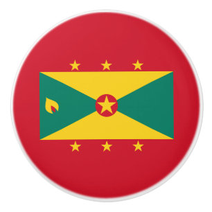 Flagge von Grenada Keramikknauf