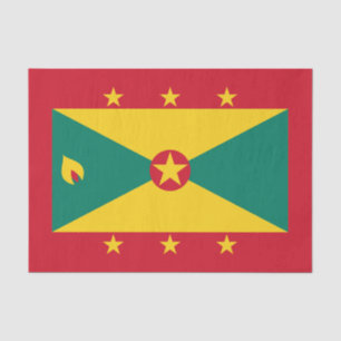 Flagge von Grenada Seidenpapier