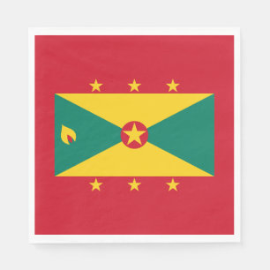 Flagge von Grenada Serviette