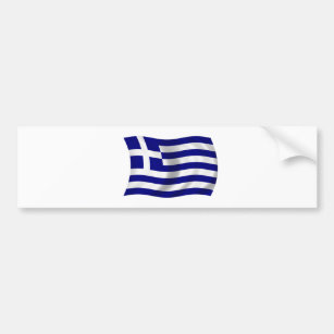 Flagge von Griechenland Autoaufkleber