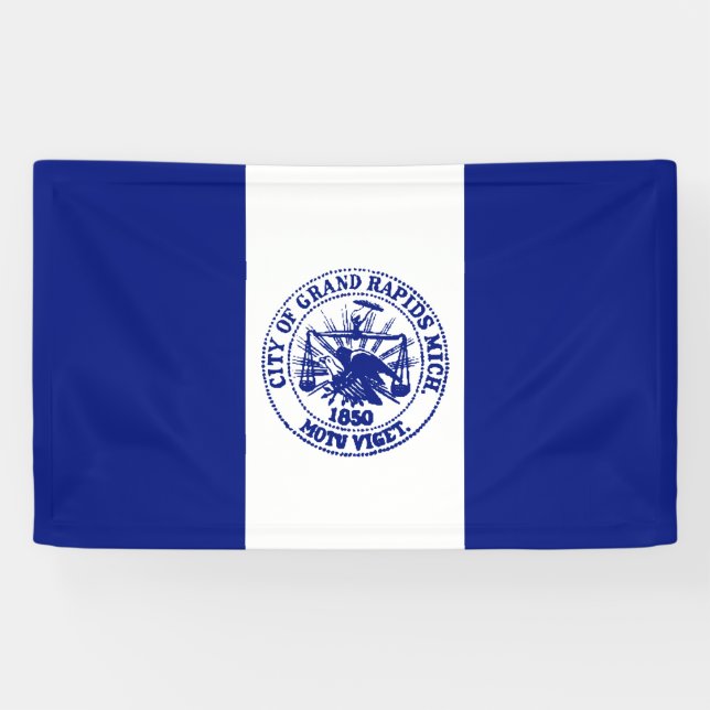 Flagge von Großzügen (Stadt Michigan) Banner (Horizontal)