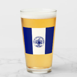 Flagge von Großzügen (Stadt Michigan) Glas