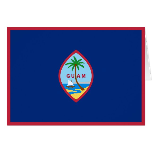 Flagge von Guam (Vorderseite (Horizontal))