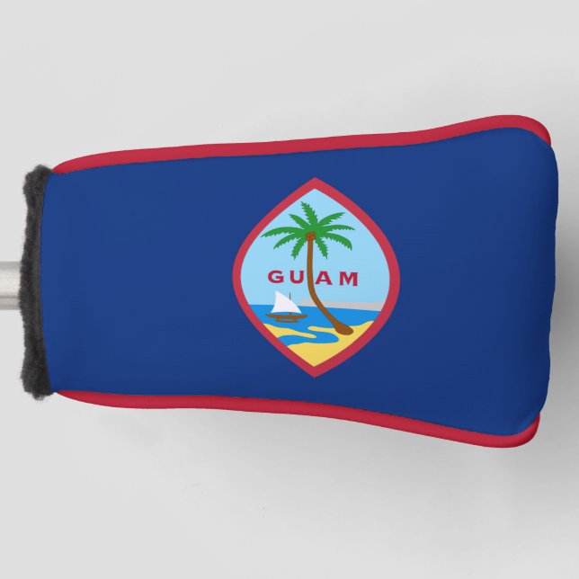 Flagge von Guam Golf Headcover (Vorderseite)