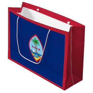 Flagge von Guam Große Geschenktüte