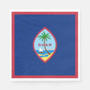 Flagge von Guam Serviette