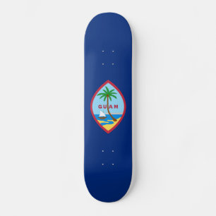 Flagge von Guam Skateboard