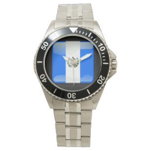 Flagge_von_Guatemala Armbanduhr