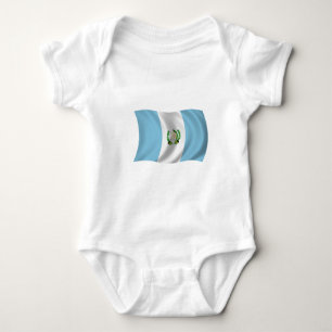 Flagge von Guatemala Baby Strampler
