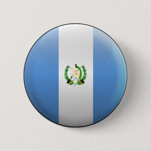 Flagge von Guatemala Button