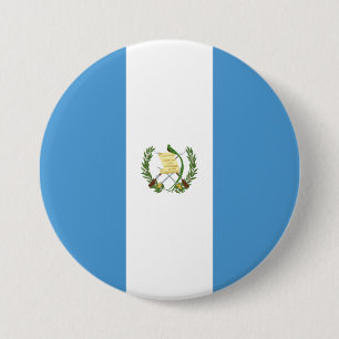 Flagge von Guatemala Button