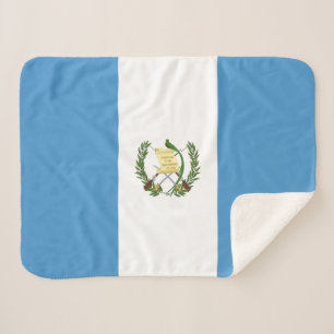 Flagge von Guatemala Sherpadecke
