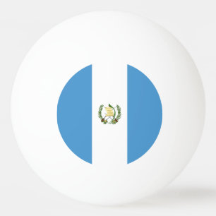 Flagge von Guatemala Tischtennisball