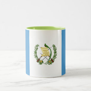 Flagge von Guatemala Zweifarbige Tasse
