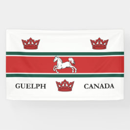 Flagge von Guelph (Ontario, Kanada) Banner