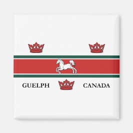 Flagge von Guelph (Ontario, Kanada) Magnet