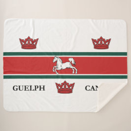 Flagge von Guelph (Ontario, Kanada) Sherpadecke