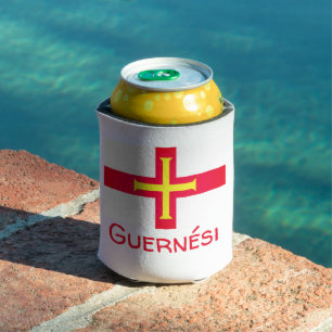 Flagge von Guernsey Dosenkühler