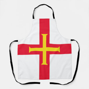 Flagge von Guernsey Schürze