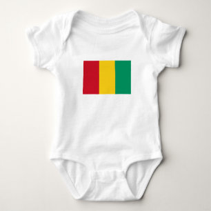 Flagge von Guinea Baby Strampler