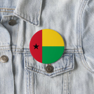 Flagge von Guinea-Bissau Button