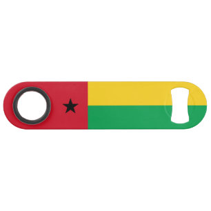 Flagge von Guinea-Bissau Speed Flaschenöffner