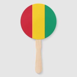 Flagge von Guinea Fächer