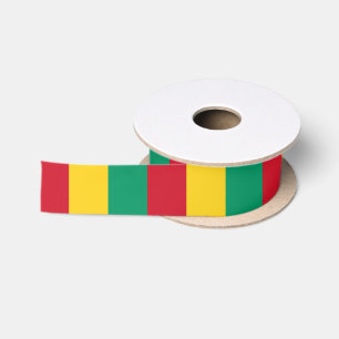 Flagge von Guinea Satinband