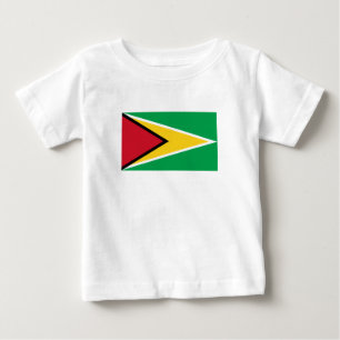 Flagge von Guyana Baby T-shirt