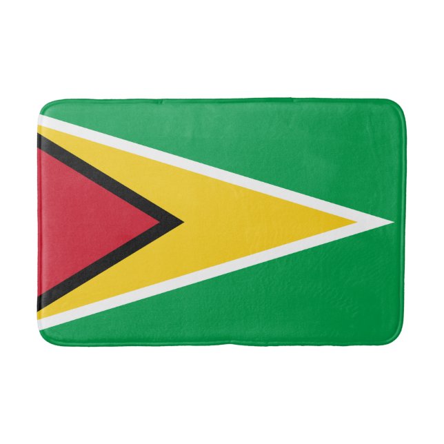 Flagge von Guyana Badematte (Vorderseite)