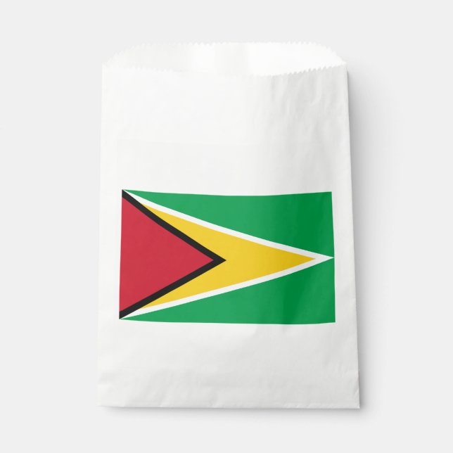 Flagge von Guyana Geschenktütchen (Vorderseite)