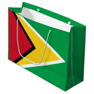 Flagge von Guyana Große Geschenktüte