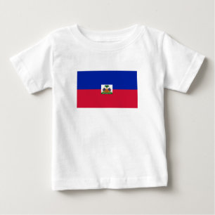 Flagge von Haiti Baby T-shirt