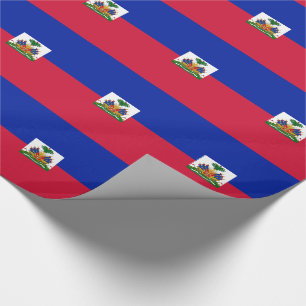 Flagge von Haiti Geschenkpapier