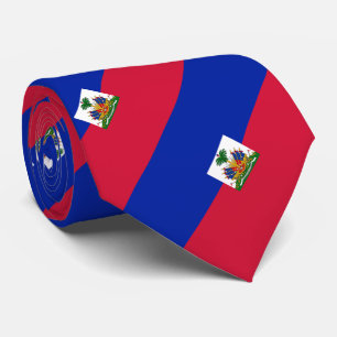 Flagge von Haiti Krawatte